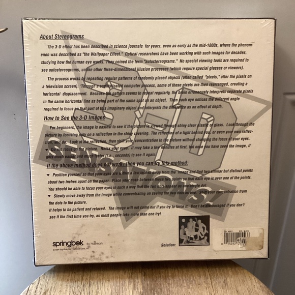 New Sealed Springbok-World Class Soccer 3-D Puzzle Hallmark - Picture 2 of 8